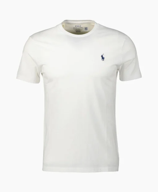 Ralph Lauren T-Shirt Korte Mouw Short Sleeve Wit*Heren T-Shirts