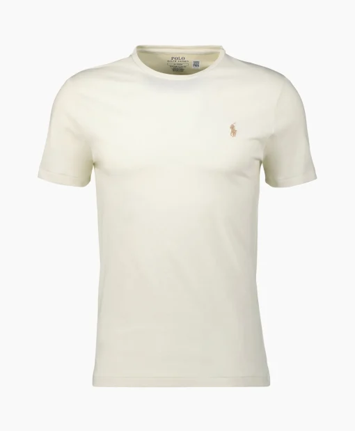 Ralph Lauren T-Shirt Korte Mouw Short Sleeve Zand*Heren T-Shirts