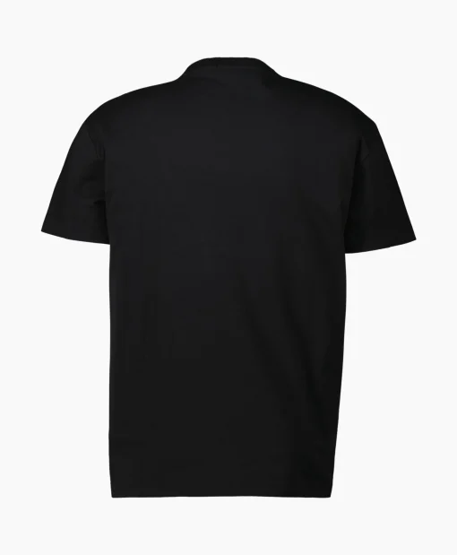 Ralph Lauren T-Shirt Korte Mouw Jersey Mid Logo Zwart*Heren T-Shirts