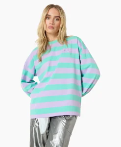 Refined Department Longsleeve Cristel Blauw*Dames T-Shirts & Tops