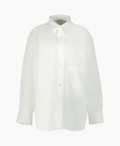 Róhe Rohe Blouse Unisex Classic Wit*Dames Blouses