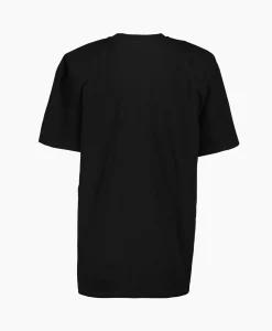 Rotate T-Shirt Korte Mouw Oversized Logo Zwart*Dames T-Shirts & Tops