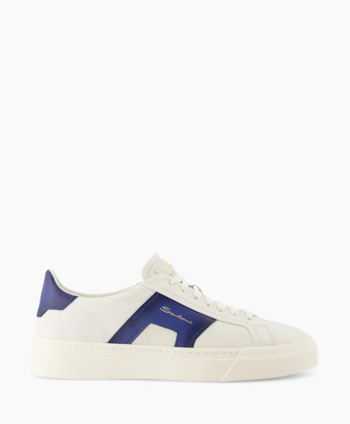 Santoni Sneaker Dbs2-Xavi48 Wit*Heren Sneakers