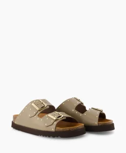Scholl Iconic Sandaal F306131062 Taupe*Dames Sandalen