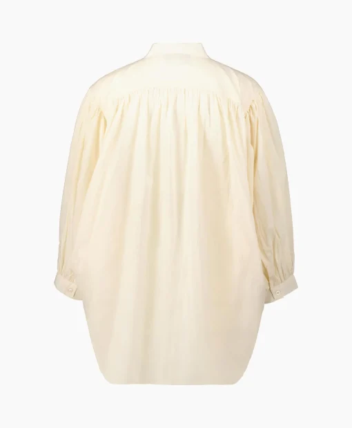 Sea Me Happy Blouse Balloon Beige*Dames Blouses