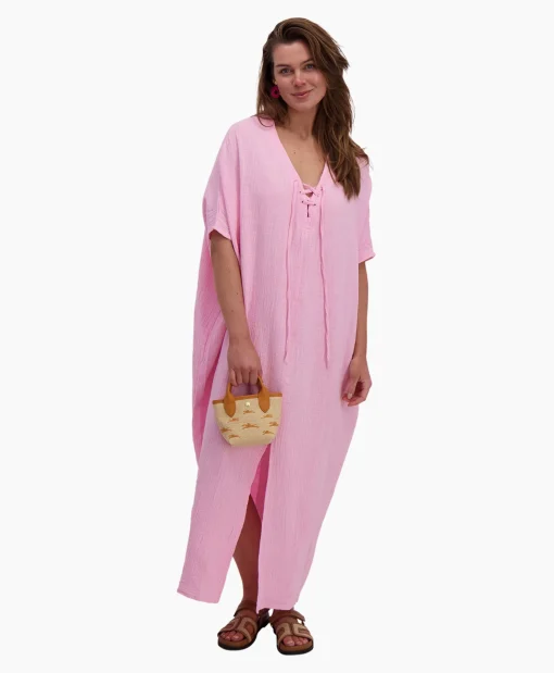 Sea Me Happy Maxi Jurk Monoi Bamboo Rose*Dames Jurken