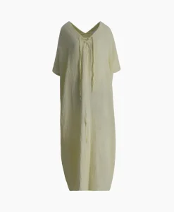 Sea Me Happy Maxi Jurk Monoi Bamboo Licht Geel*Dames Jurken