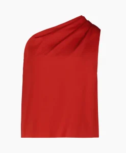 Sea Me Happy Top Julie Donker Rood*Dames T-Shirts & Tops