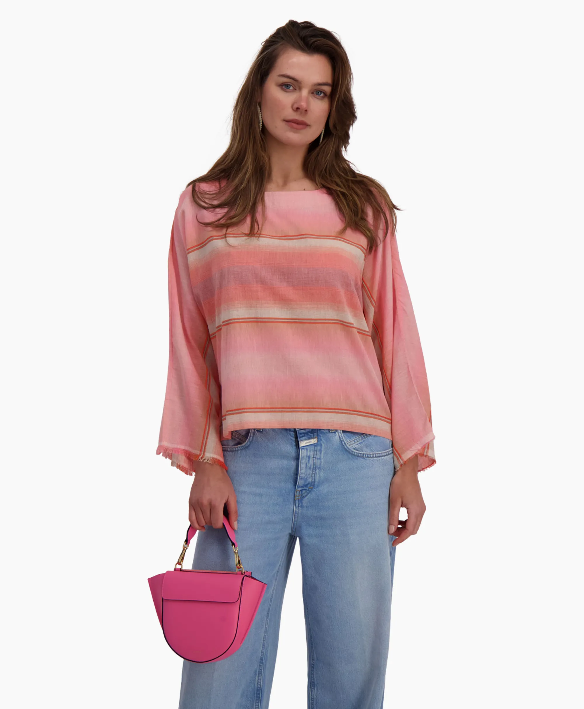 Sea Me Happy Top Moorea Multicolour Oranje*Dames T-Shirts & Tops