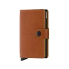 Secrid Portemonnee Miniwallet Perforated Bruin*Heren Portemonnees