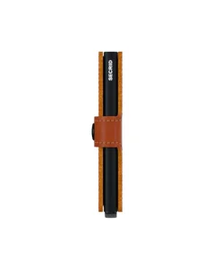 Secrid Portemonnee Miniwallet Perforated Bruin*Heren Portemonnees