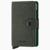 Secrid Portemonnee Miniwallet Twist Groen*Heren Portemonnees