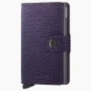 Secrid Portemonnee Miniwallet Crisple Midden Paars*Dames Portemonnees