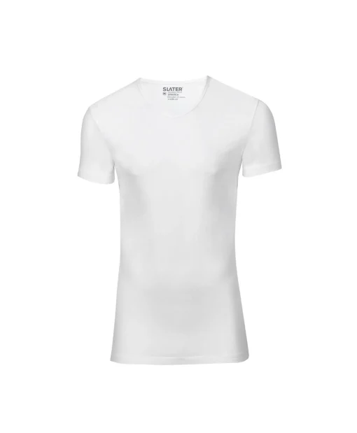 Slater T-Shirt 6600 Wit*Heren T-Shirts