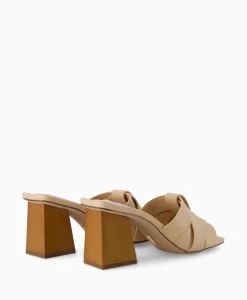 Steve Madden Sandaal Met Hak Amsterdam Beige*Dames Sandalen