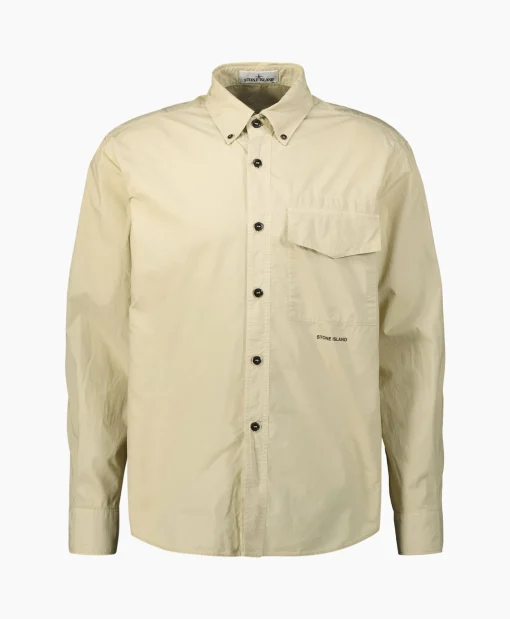 Stone Island Overshirt 11705 Beige*Heren Jassen