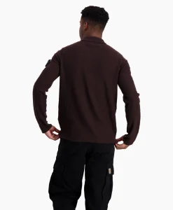 Stone Island Polo 535B9 Bordeaux*Heren Polo's