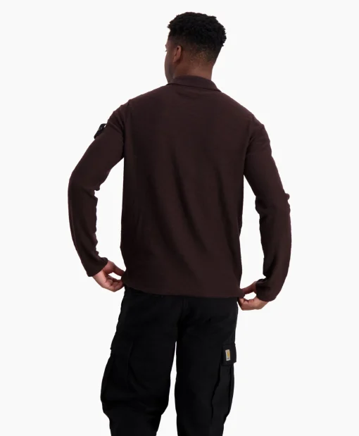 Stone Island Polo 535B9 Bordeaux*Heren Polo's