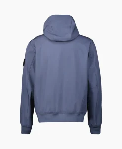 Stone Island Softshell Jas 40227 Donker Blauw*Heren Jassen