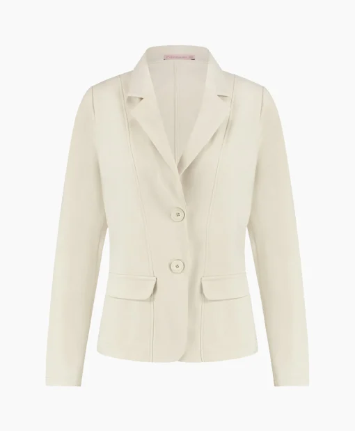 Studio Anneloes Blazer Bright Bonded Off White*Dames Blazers