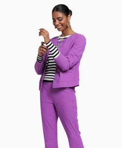 Studio Anneloes Blazer Janet Bonded Paars*Dames Blazers