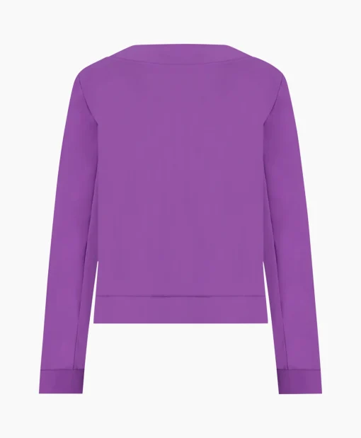 Studio Anneloes Blazer Janet Bonded Paars*Dames Blazers