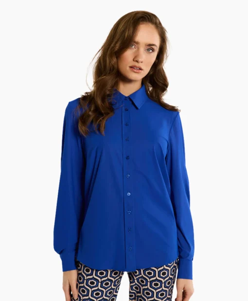 Studio Anneloes Blouse Bobby Blauw*Dames Blouses