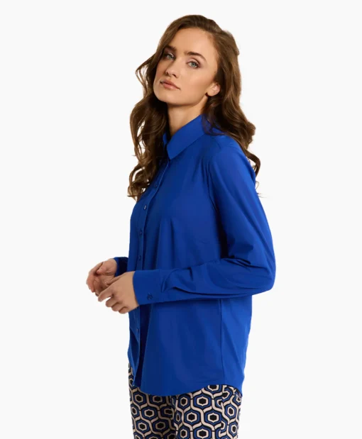 Studio Anneloes Blouse Bobby Blauw*Dames Blouses