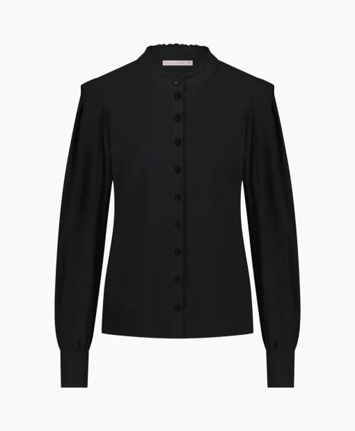 Studio Anneloes Blouse Nellie Zwart Dessin*Dames Blouses