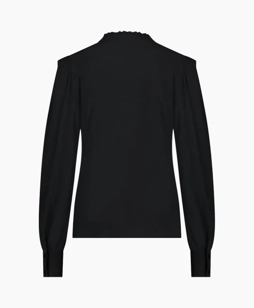 Studio Anneloes Blouse Nellie Zwart Dessin*Dames Blouses