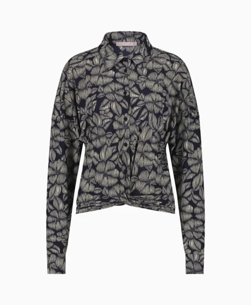 Studio Anneloes Blouse Sanne Flower Zand*Dames Blouses