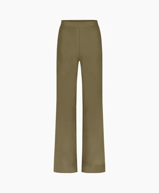 Studio Anneloes Broek Alex Bonded Trousers Bruin Dessin*Dames Broeken