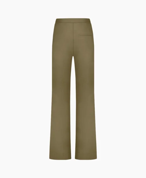 Studio Anneloes Broek Alex Bonded Trousers Bruin Dessin*Dames Broeken