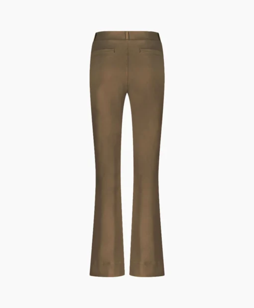 Studio Anneloes Broek Flair Bonded Trousers Bruin Dessin*Dames Broeken