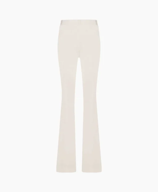 Studio Anneloes Broek Flair Long Shiny Bnd Trousers Off White*Dames Broeken
