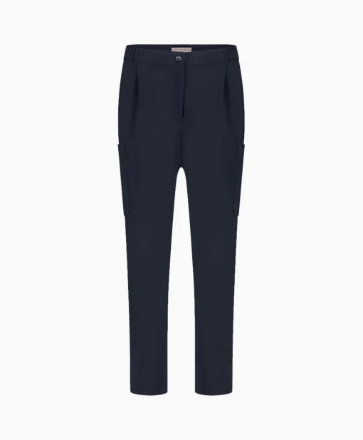 Studio Anneloes Broek Janneke Cargo Trousers Donker Blauw*Dames Broeken