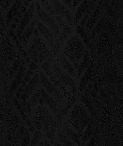 Studio Anneloes Broek Mira Ornament Jacquard Trousers Zwart*Dames Broeken