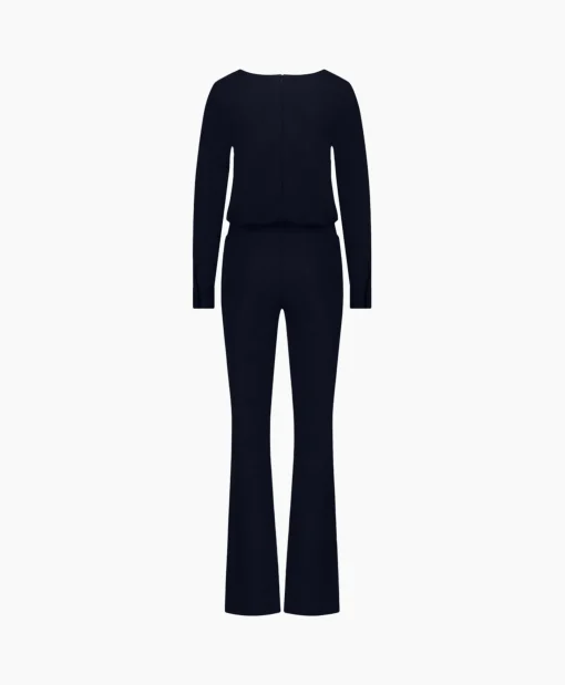 Studio Anneloes Jumpsuit Kimmy Flair Donker Blauw*Dames Jumpsuits