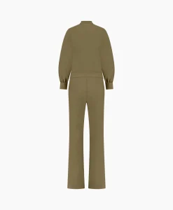 Studio Anneloes Jumpsuit Feda Bruin Dessin*Dames Jumpsuits