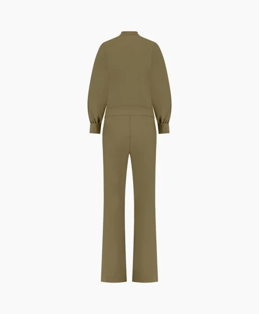 Studio Anneloes Jumpsuit Feda Bruin Dessin*Dames Jumpsuits