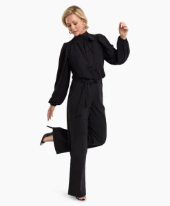 Studio Anneloes Jumpsuit Izla Zwart Dessin*Dames Jumpsuits