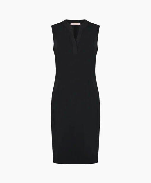 Studio Anneloes Jurk Simplicity Sls Dress Zwart*Dames Jurken