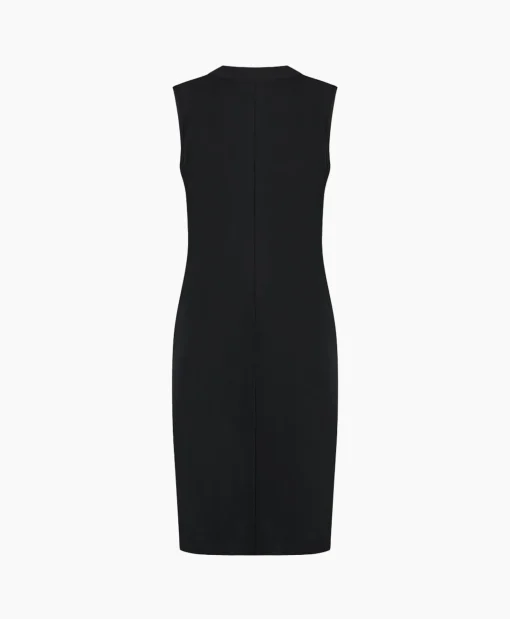 Studio Anneloes Jurk Simplicity Sls Dress Zwart*Dames Jurken