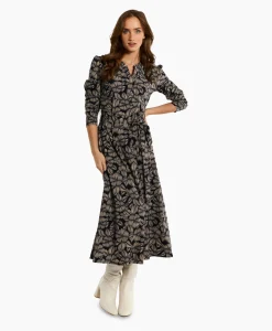 Studio Anneloes Jurk Sira Flower Dress Zand*Dames Jurken
