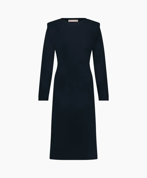 Studio Anneloes Jurk Tammy Dress Donker Blauw*Dames Jurken