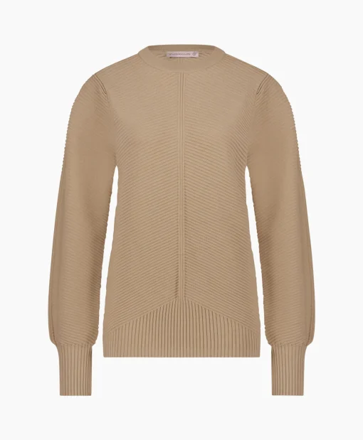 Studio Anneloes Pullover Erika Rib Zand*Dames Truien