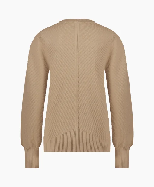 Studio Anneloes Pullover Erika Rib Zand*Dames Truien