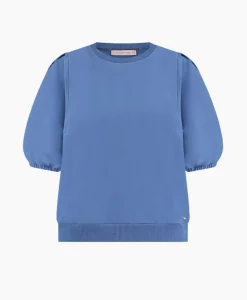 Studio Anneloes Pullover Claartje Puff Sweater Jeans*Dames Truien