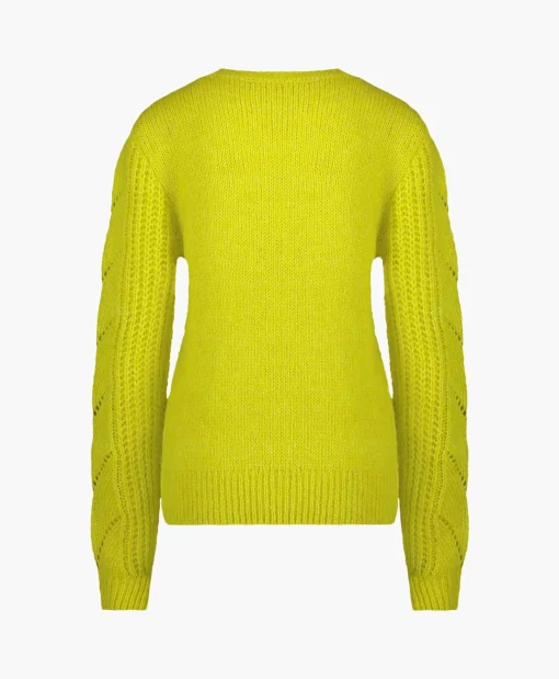 Studio Anneloes Pullover Kesia Geel*Dames Truien