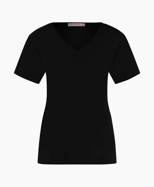 Studio Anneloes Top & T-Shirt Roller Shirt Zwart*Dames T-Shirts & Tops